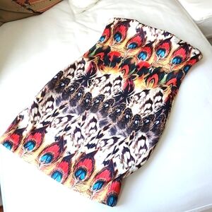 Cefian lycra mini dress